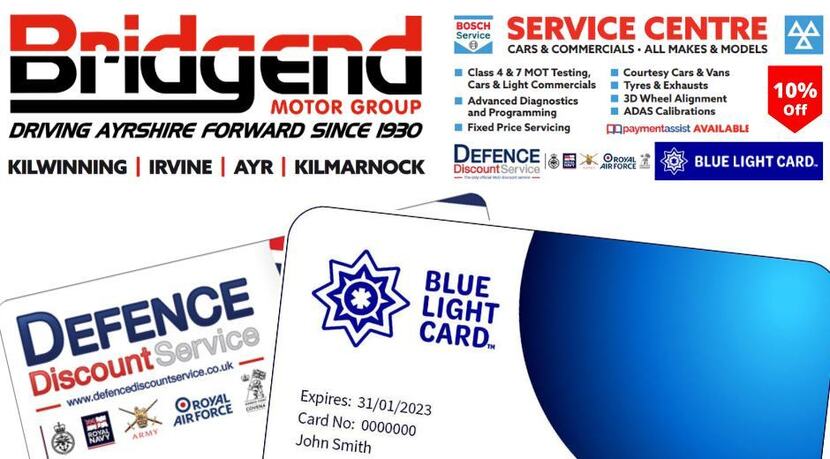 Blue Light Card and the Defence Discount Service Card Image